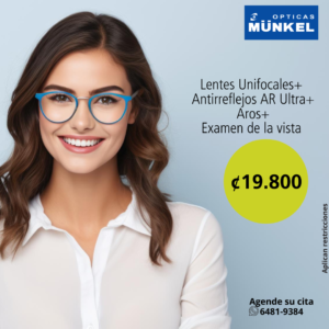 Kit Munkel. Unifocales + antireflejo